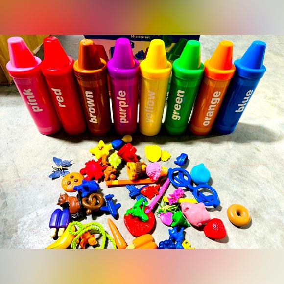 Learning Resources Rainbow Sorting Crayons Early Color Recognition & Sorting - Picture 3 of 7